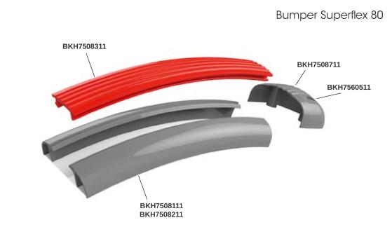 Bumper szuperflex 80 - Ütközésvédelem